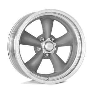 American Racing Vintage – VN205 CLASSIC TORQ THRUST II CUSTOM – Gunmetal – 15″x10″ 1mm – Summer Wheels – VNCL205516555